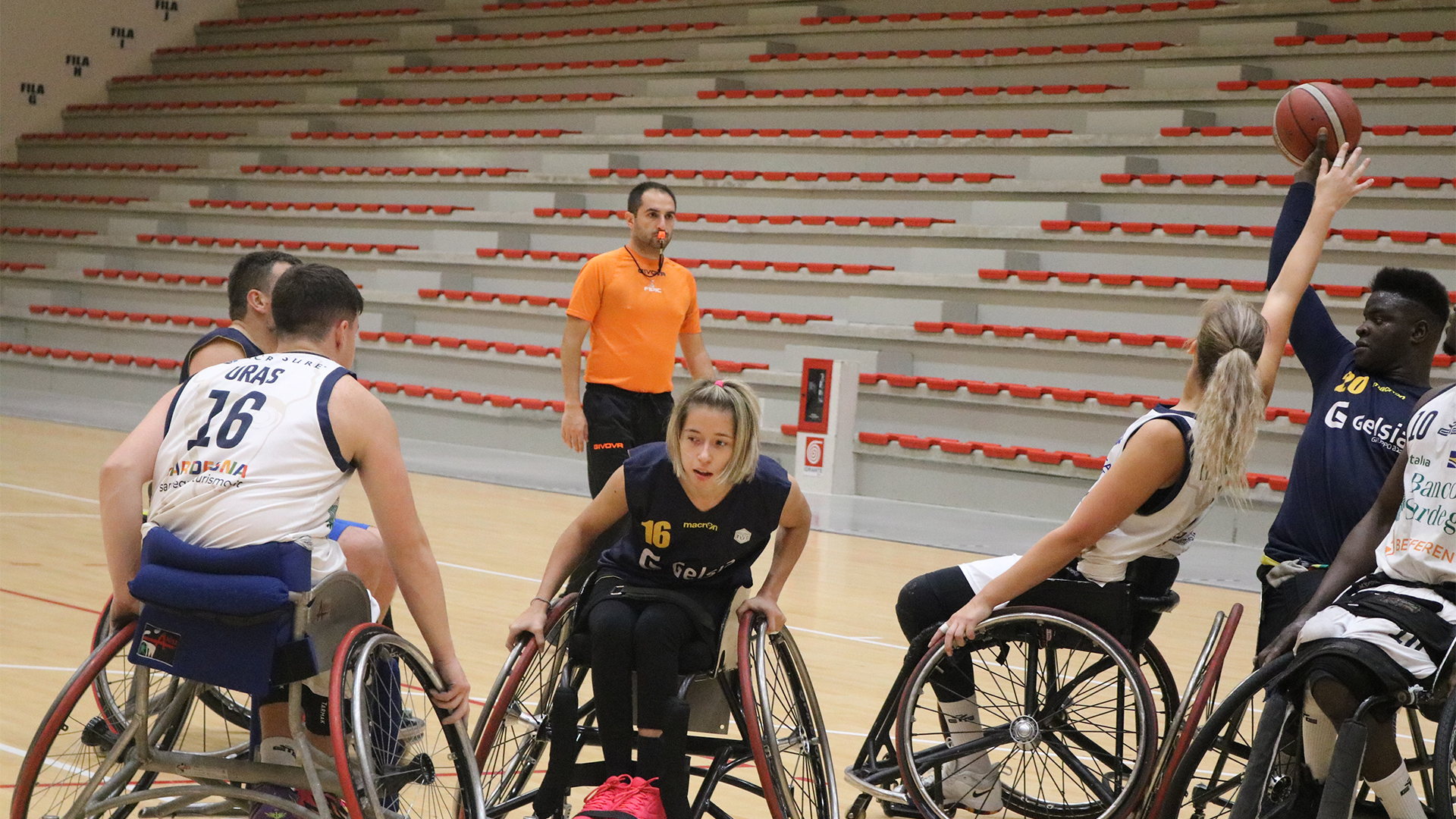 basket in carrozzina