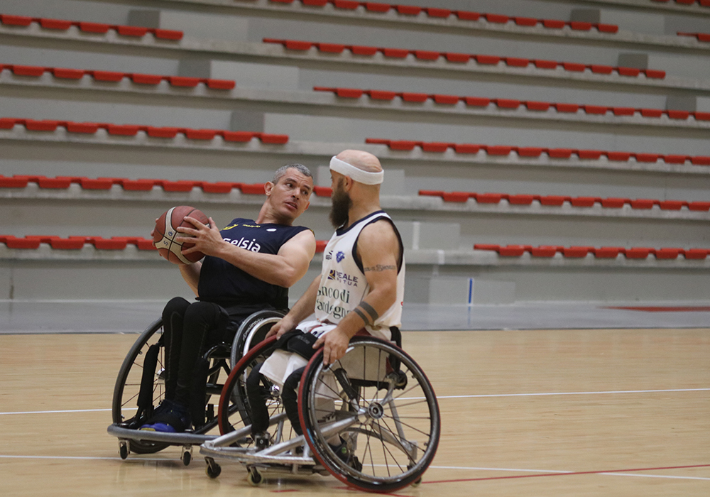 basket in carrozzina