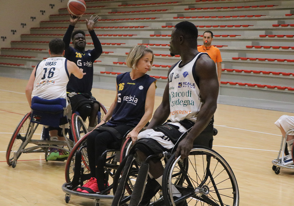 basket in carrozzina