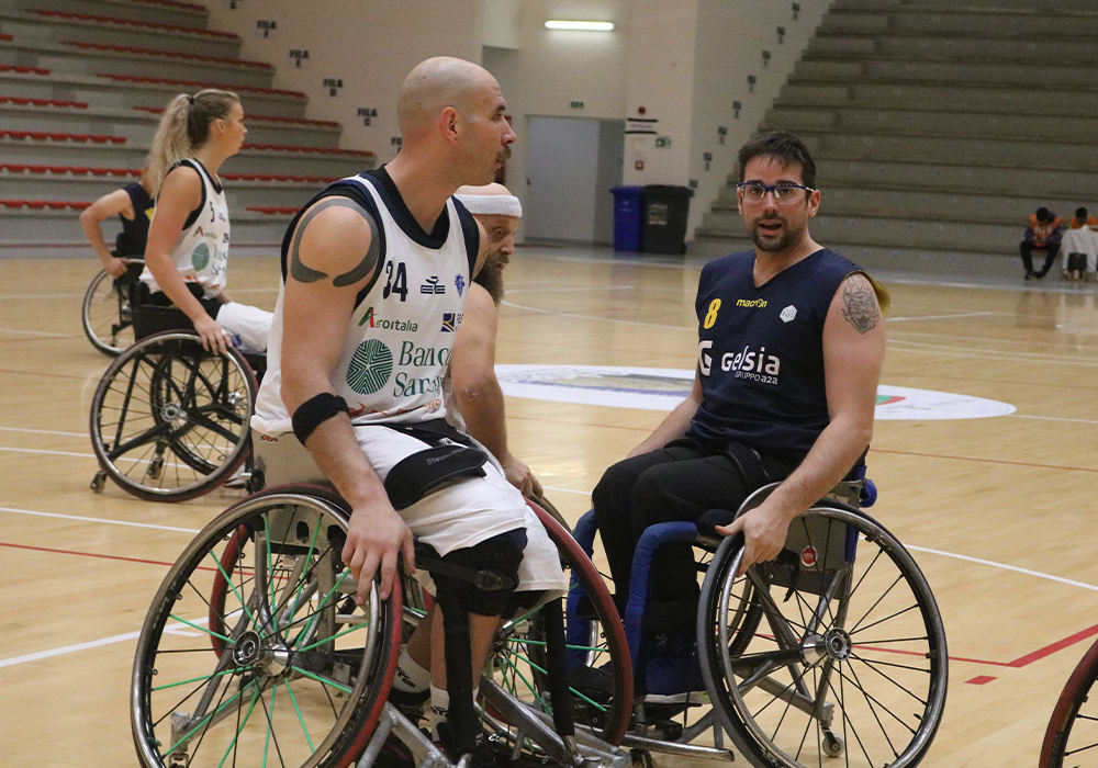 basket in carrozzina